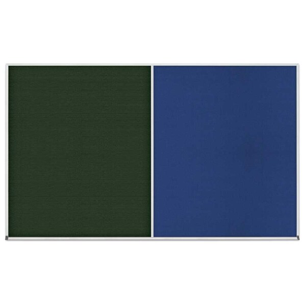 Enclosed Corkboard, 1 Door, 48"x36", 4" Fra